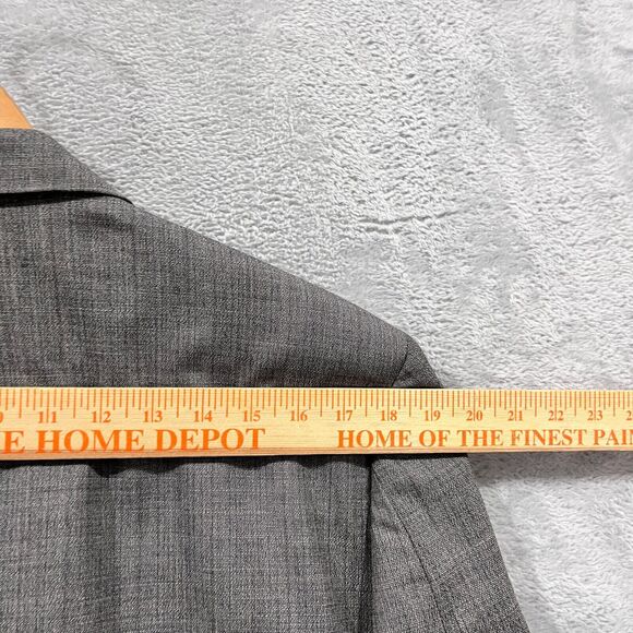 Antonio Parillo Blazer Jacket Men's 46R 100% Wool Italian Designer Gray - Picture 10 of 12